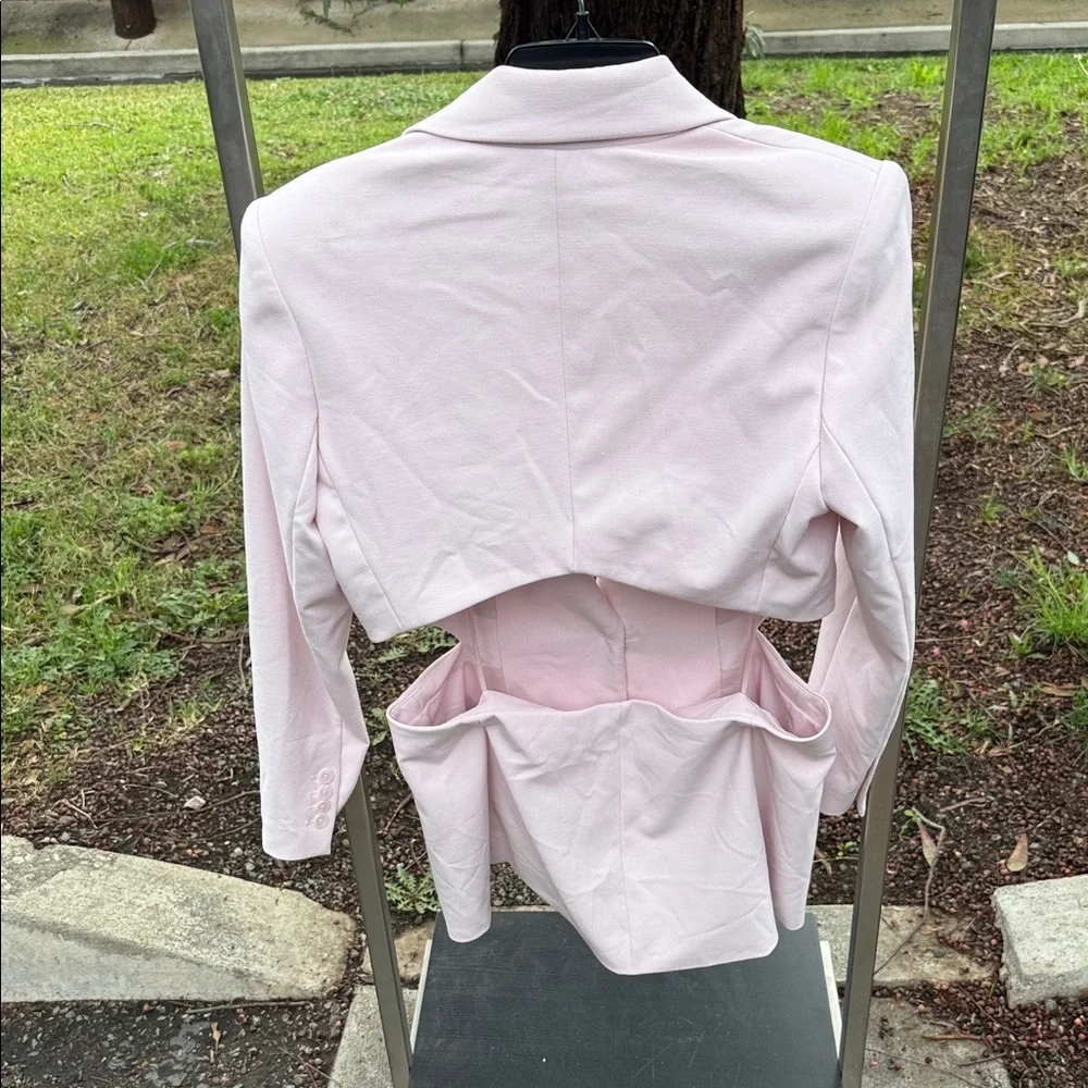 CLEARANCE FINAL DISCOUNT Express Light Pink Women's Blazer - Picture 9 of 9